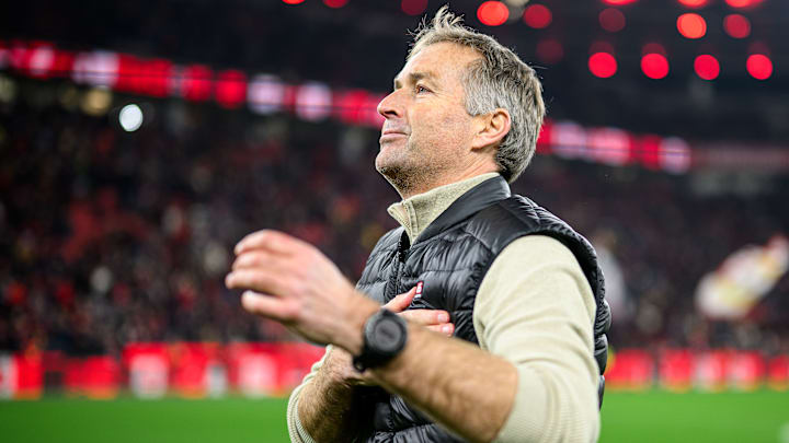 Kasper Hjulmand feiert seinen ersten Derbysieg als Bayer-Trainer