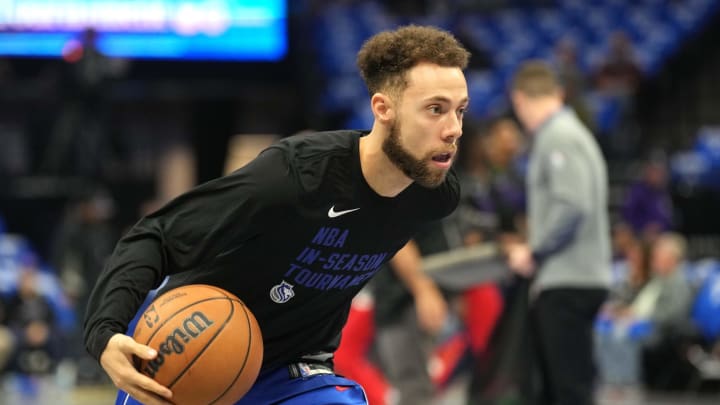 Dec 4, 2023; Sacramento, California, USA; Sacramento Kings guard Jordan Ford (31) warms up before the game against the New Orleans Pelicans at Golden 1 Center. Mandatory Credit: Darren Yamashita-USA TODAY Sports