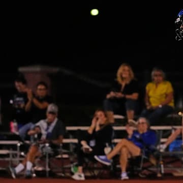 Chandler wide receiver Jai Jones (11) celebrates a touchdown against Basha during a game at Chandler High School on Oct. 25, 2024, in Chandler.