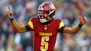 Commanders QB Jayden Daniels is in the top five in Michael Fabiano's Top 200 Superflex Rankings for 2025.