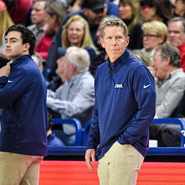 Gonzaga men's basketball head coach Mark Few.