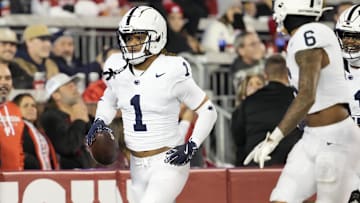 Oct 26, 2024; Madison, Wisconsin, USA;  Penn State Nittany Lions safety Jaylen Reed (1)