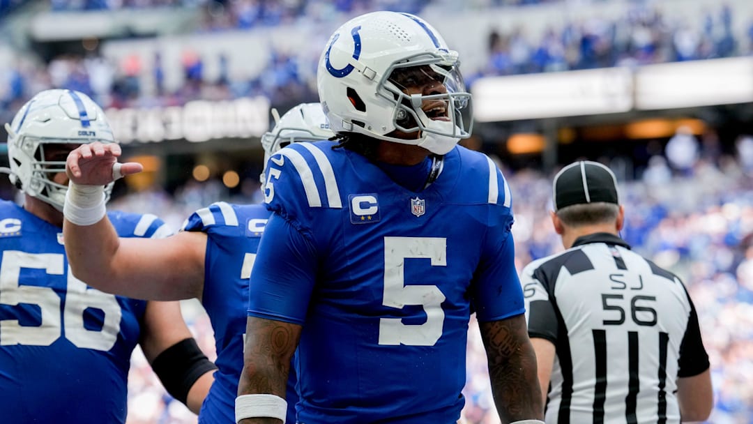 Former Florida Gators quarterback Anthony Richardson had a jaw-dropping touchdown pass for the Indianapolis Colts in Week 1.