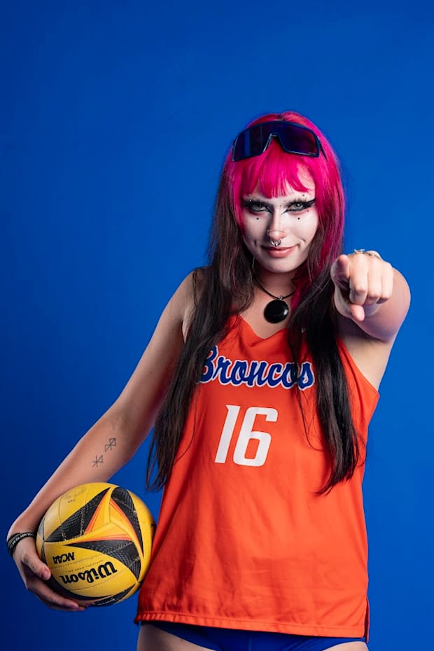 Nora Hayd, the "Gothlete" Beach Volleyball Player, Inspiring Others to