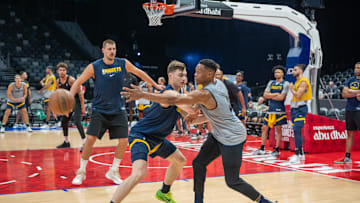 Ahead of Denver Nuggets v Boston Celtics match