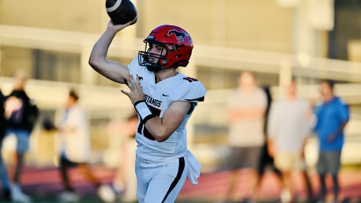 Monte Vista quarterback Brayden Turner committed to Fresno State last month. Photo: Troy Jones