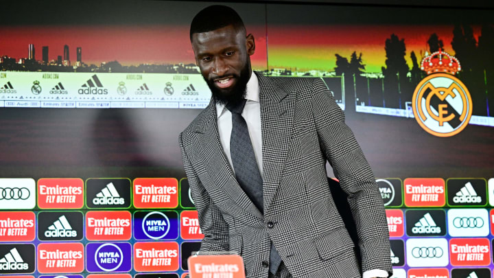 Rudiger is a new Real player Rudiger is a new Real player