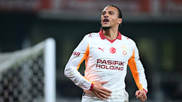 Leroy Sané jubelt über seinen Treffer gegen Basaksehir Leroy Sané jubelt über seinen Treffer gegen Basaksehir