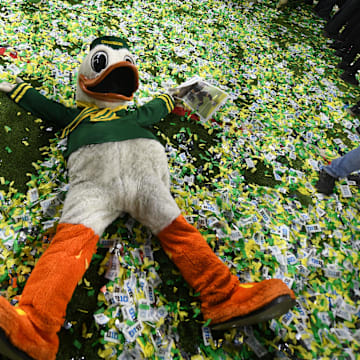 The Ducks will take on the winner of Ohio State and Tennessee in the Rose Bowl Game on New Year's Day.