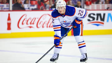 Edmonton Oilers defenseman Tyson Barrie (22) 