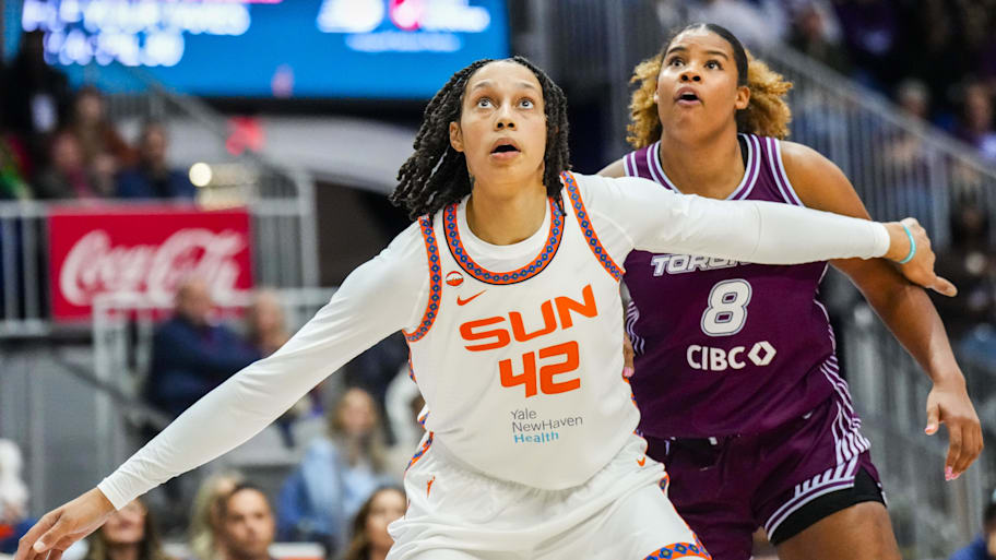 Connecticut Sun center Brittney Griner 
