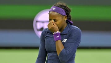 Coco Gauff was disappointed Ons Jabeur had to retire during their match.