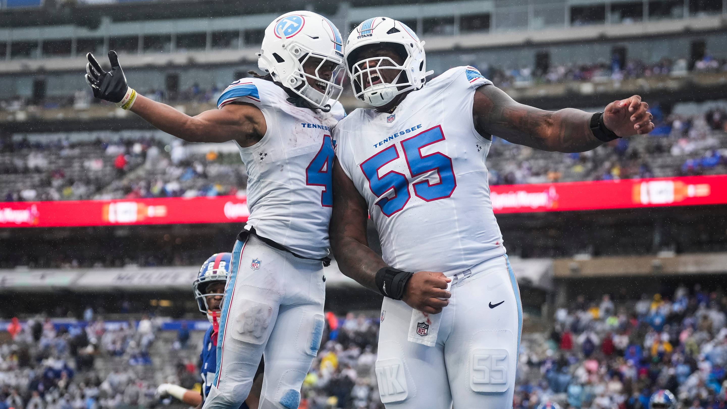 Titans fans are finally seeing the offensive line they dreamed of