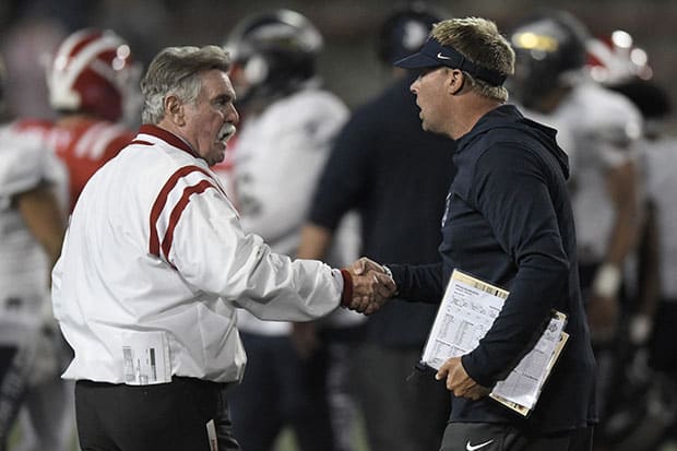 high school football, California, St. John Bosco, Mater Dei high school