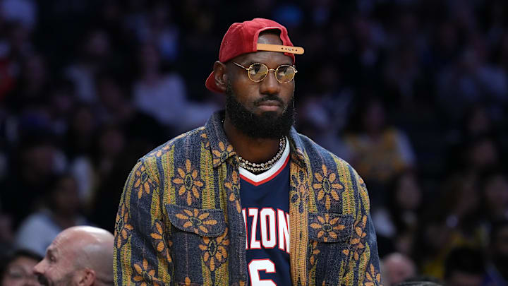 Los Angeles Lakers forward LeBron James. Los Angeles Lakers forward LeBron James.