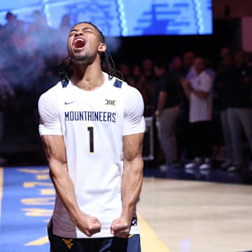 West Virginia University guard Jasper Floyd