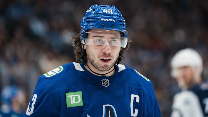 Quinn Hughes was dealt to the Wild after seven-plus seasons with the Canucks Quinn Hughes was dealt to the Wild after seven-plus seasons with the Canucks