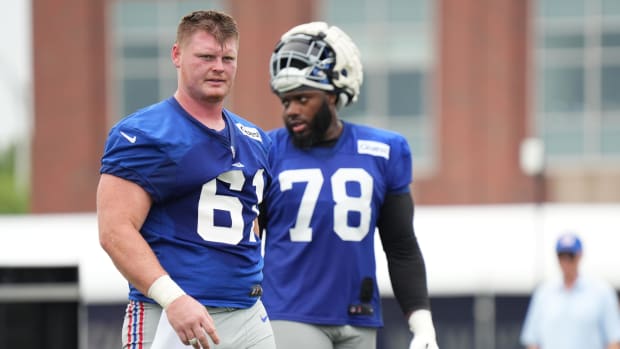 New York Giants, John Michael Schmitz Jr., Andrew Thomas