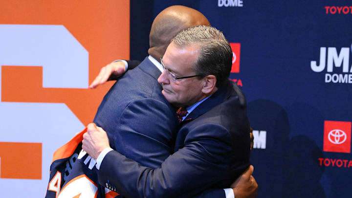 A big thank you to John Wildhack for hiring Fran Brown to lead Syracuse football. I'm sending lots of champagne to Ryan Day.