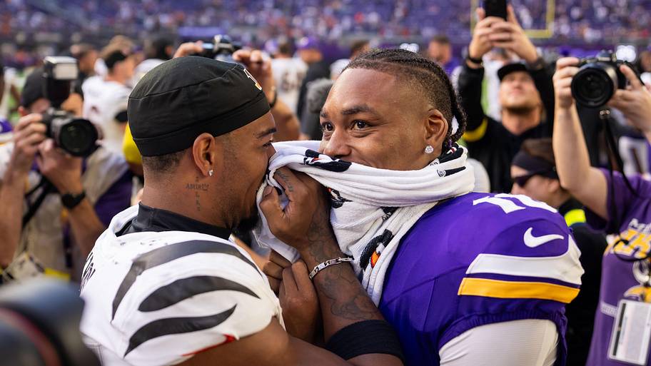 Ja'Marr Chase and Justin Jefferson.