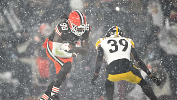 Minkah Fitzpatrick: Pittsburgh Steelers v Cleveland Browns