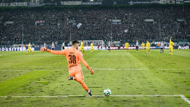 There are always plenty of goal kicks in any soccer match.