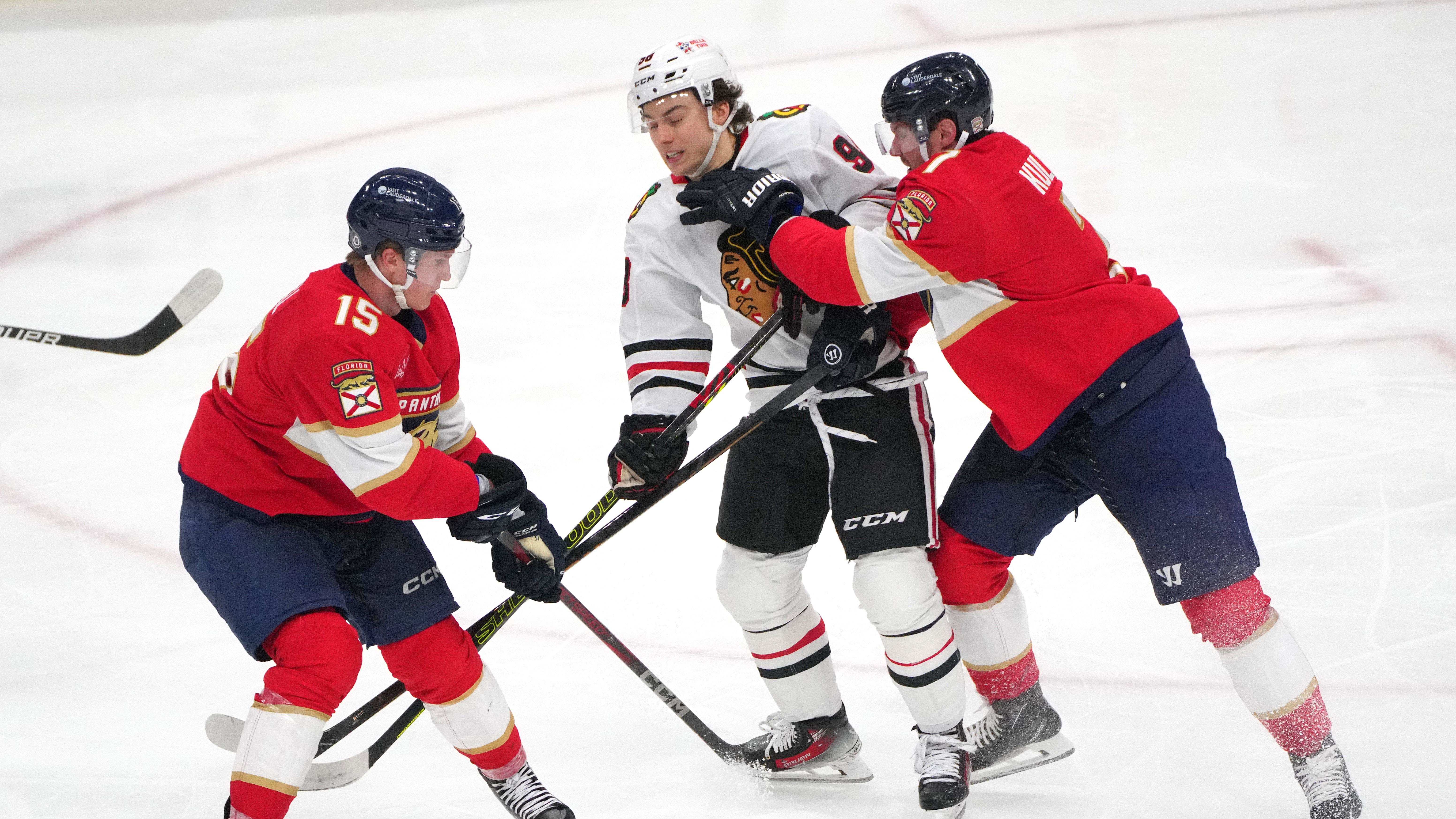 The criticism of Chicago Blackhawks star Connor Bedard has reached the  level of knocking him down a peg