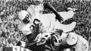 Bill "Thunder" Thornton scoring against Michigan in 1962 game.