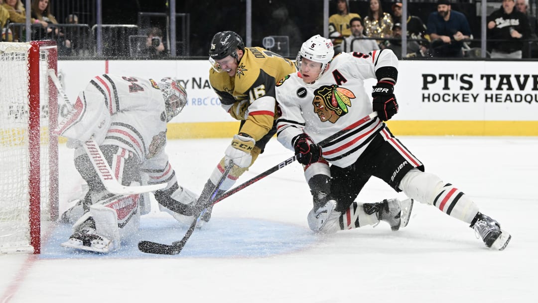 Chicago Blackhawks v Vegas Golden Knights