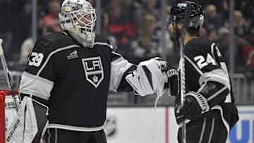 Darcy Kuemper, Los Angeles Kings (Mandatory Credit: Jayne Kamin-Oncea-Imagn Images)
