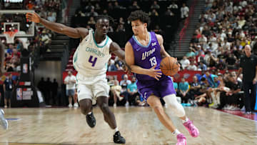 2025 NBA Summer League - Utah Jazz v Charlotte Hornets