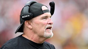Washington Commanders head coach Dan Quinn