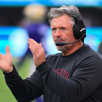 Utah Utes head coach Kyle Whittingham. 