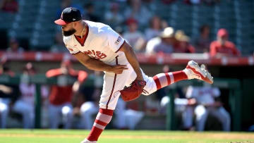 Oakland Athletics v Los Angeles Angels
