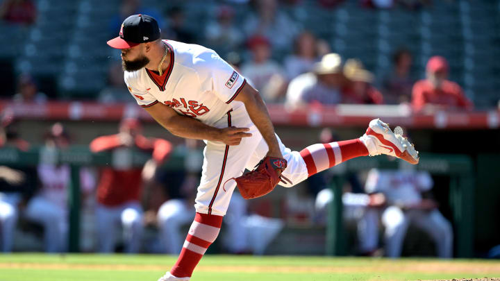 Oakland Athletics v Los Angeles Angels