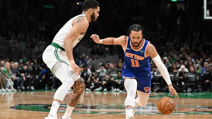 Jalen Brunson appreciates the Celtics' greatness