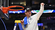 Florida Gators head coach Todd Golden led the program to its first SEC Tournament title in 11 seasons.