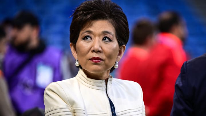 L'OL de Michele Kang sait s'il évoluera en Ligue 1 la saison prochaine. L'OL de Michele Kang sait s'il évoluera en Ligue 1 la saison prochaine.