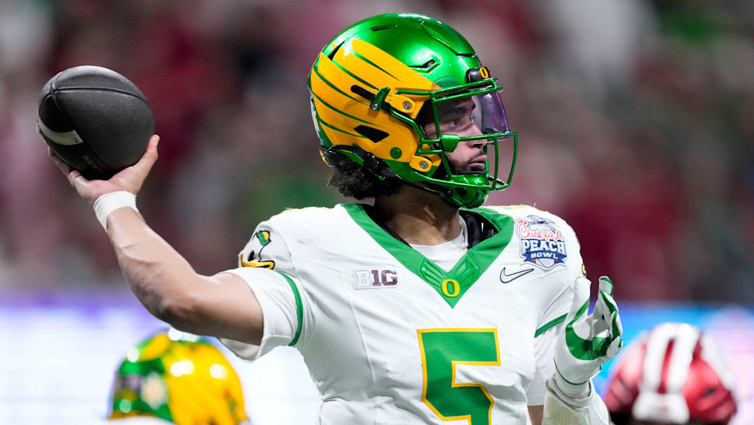 Duck fans love Dante Moore for his humility, grace and ability to make big-time throws. By coming back for his junior season he instantly became a Heisman favorite.