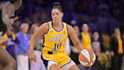 Los Angeles Sparks guard Kelsey Plum is a solid prop target on Sunday.
