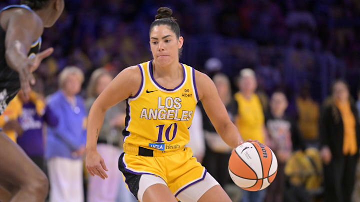 Los Angeles Sparks guard Kelsey Plum is a solid prop target on Sunday.