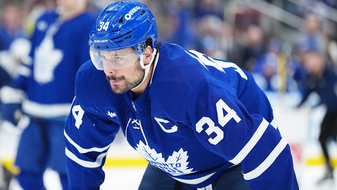 Auston Matthews and Mitch Marner will face off in an NHL game for the first time on Thursday. Auston Matthews and Mitch Marner will face off in an NHL game for the first time on Thursday.