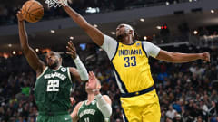 Myles Turner Indiana Pacers Milwaukee Bucks