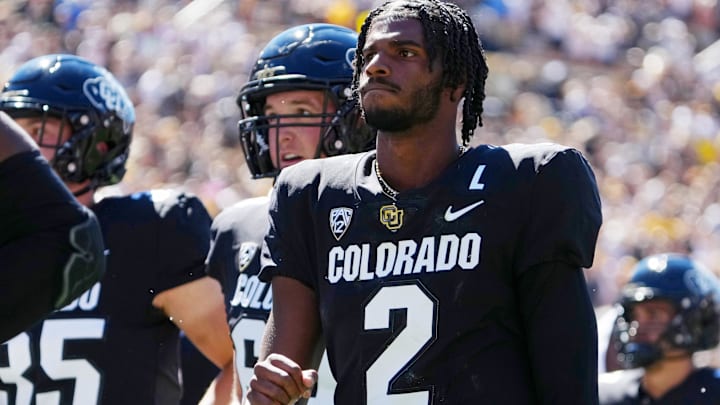 Colorado Buffaloes quarterback Shedeur Sanders