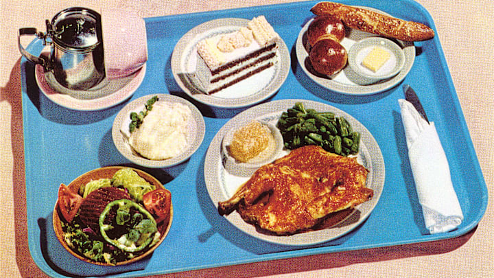 Cafeteria Lunch Tray