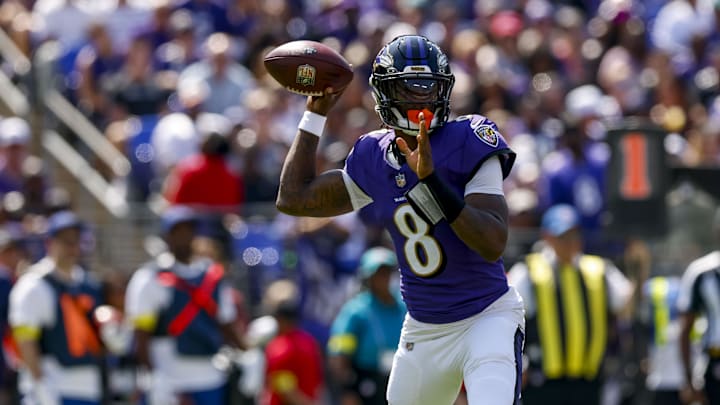 Lamar Jackson and the Ravens look to get back to .500 in Cleveland.