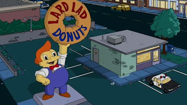 Lard Lad Donuts - The Simpsons