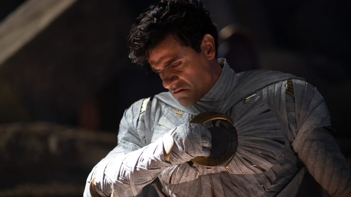 Oscar Isaac as Marc Spector in Marvel Studios' MOON KNIGHT, exclusively on Disney+. Photo by Gabor Kotschy. ©Marvel Studios 2022. All Rights Reserved.