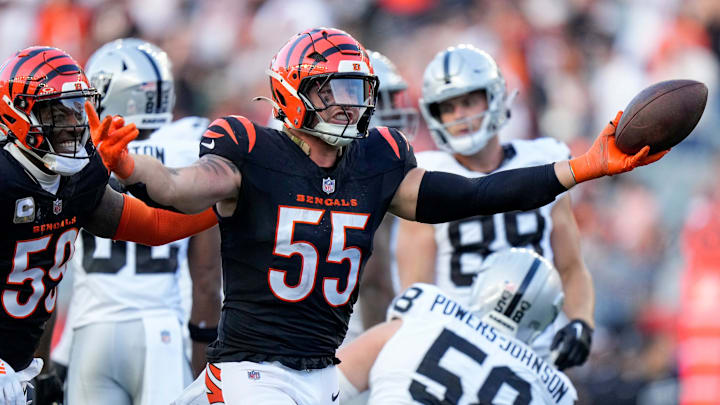 Bengals linebacker Logan Wilson was traded to the Cowboys on Tuesday. 