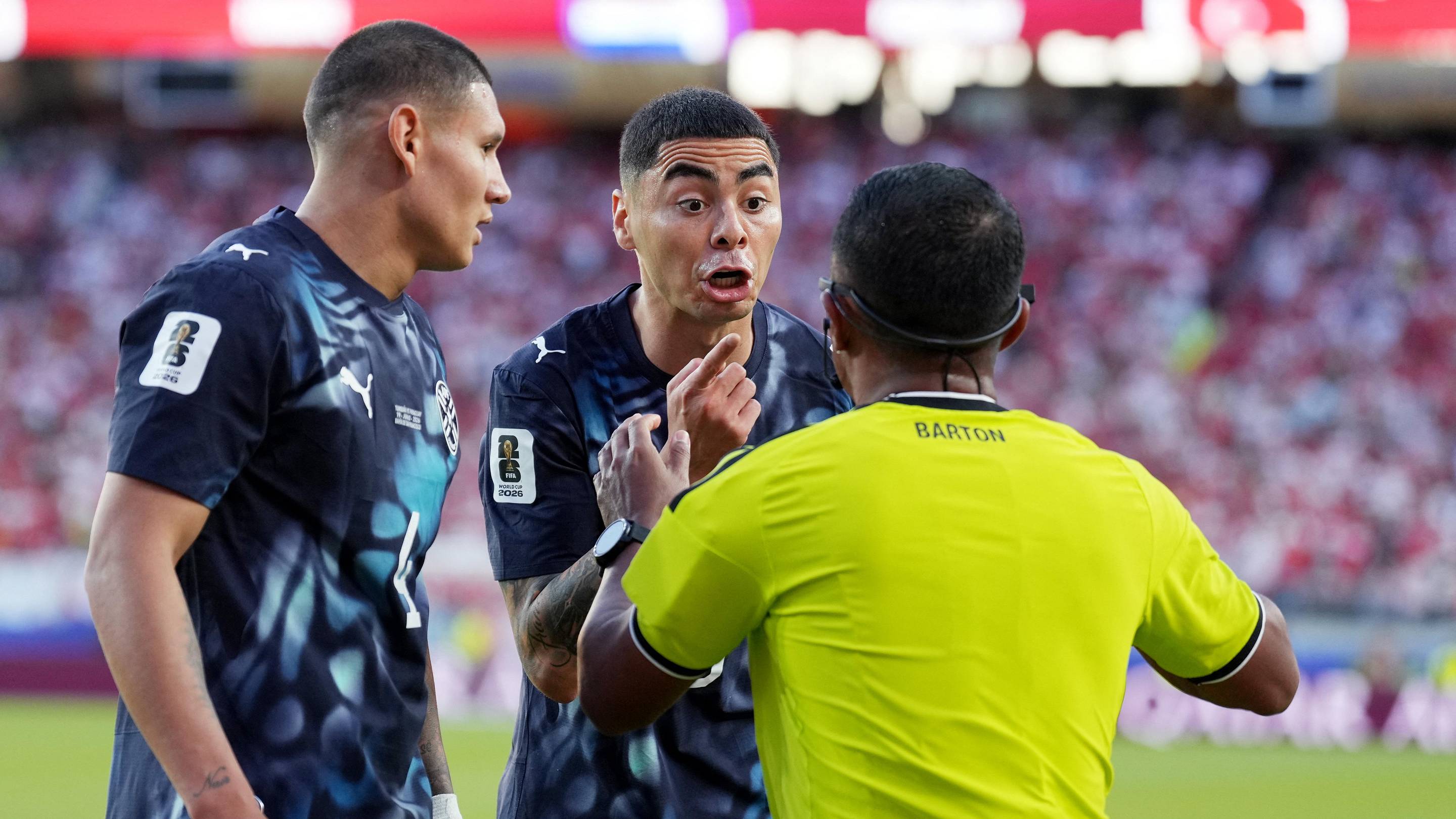 World Cup red card rules: Why is covering your mouth banned?